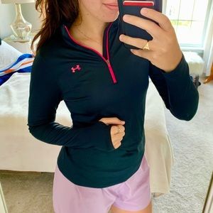Under Armour long-sleeve running quarter-zip
